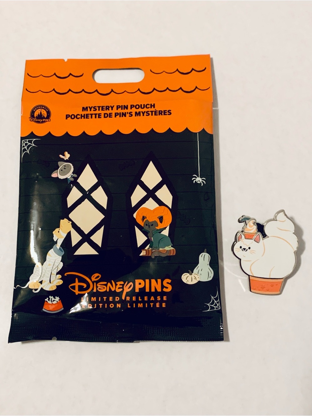 Disney Cats and Dogs Halloween Pins-Cat Dole Whip